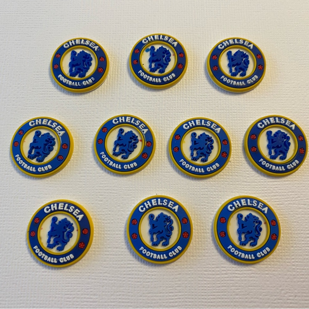 Chelsea Football Club Flat Back PVC Discs